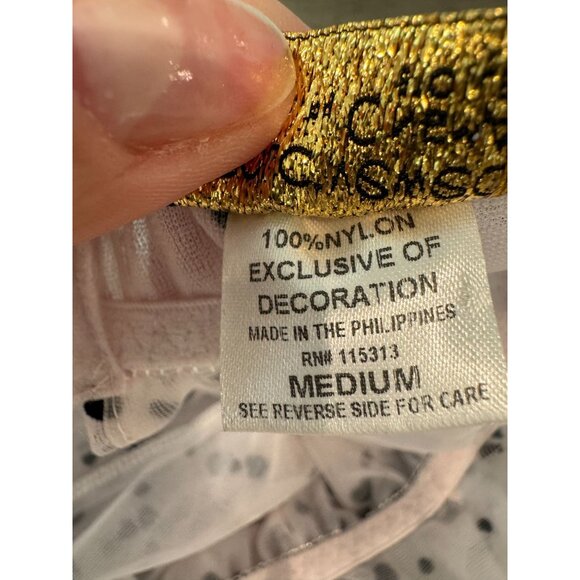 Seductive Wear Cinema Etoile Mesh Babydoll Chemise, size medium - Picture 11 of 12